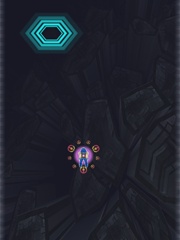 A cursor appears when the button is held, and can be moved with directional input